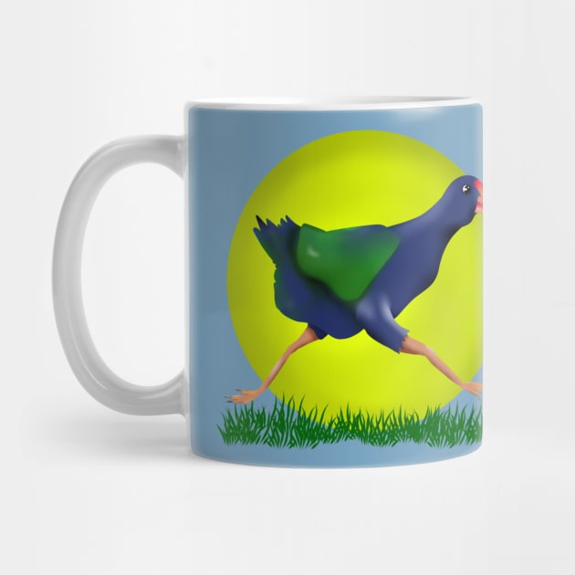 Takahe NZ Bird by mailboxdisco